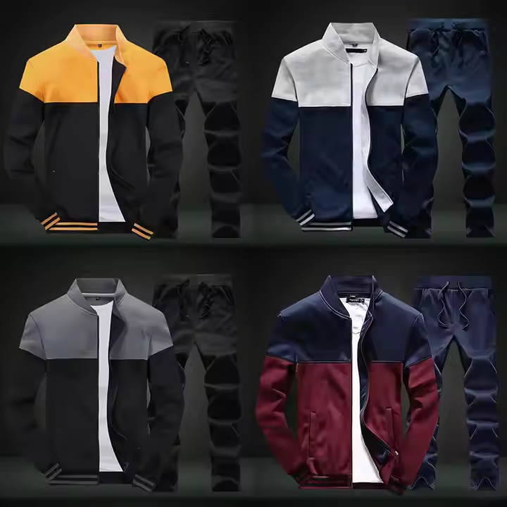  2021 Wholesale High Quality Slow Running Clothing Customized Men's Sportswear Set Men's Casual Sportswear